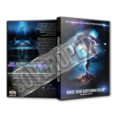 No One Will Save You - 2023 Türkçe Dvd Cover Tasarımı